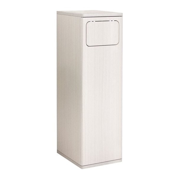 木製プッシュダストボックス Empro エンプロー ゴミ箱/45L/ホワイト DB-800R/ホワイト