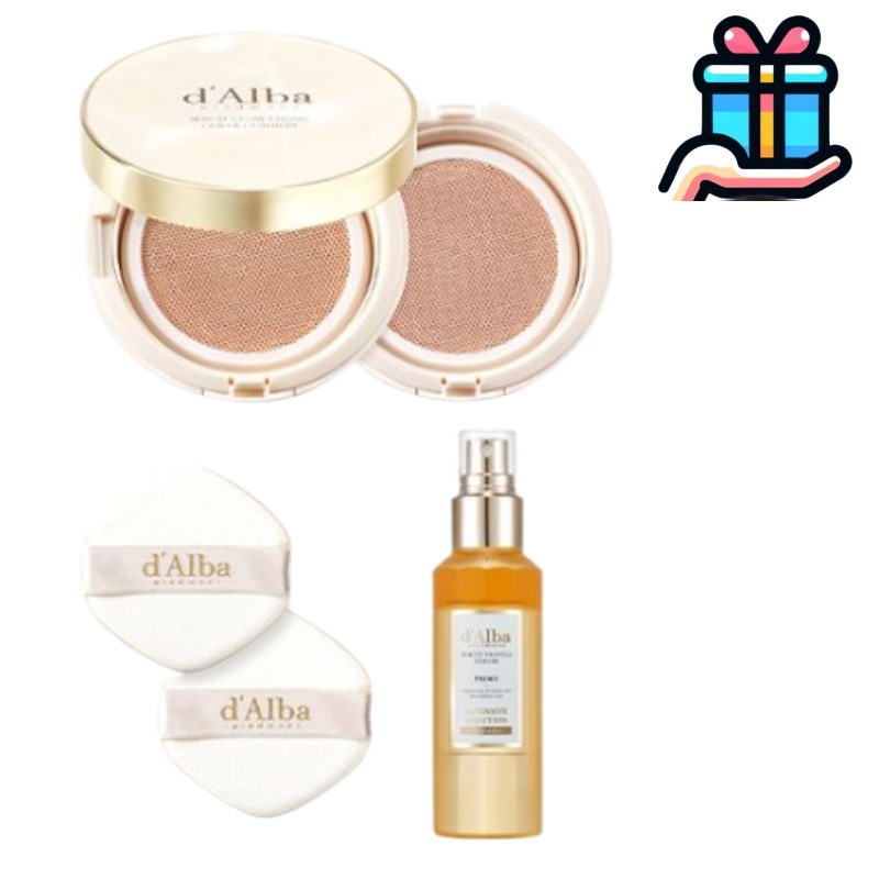 [企画商品]グローカバークッション(本品1+リフィル1+プライムセラム100ml) 韓国コスメ 韓国人気トーンアップ しわ UVカット コラーゲン 超密着 高濃縮セラム スキンケア 維持力 保湿力 光