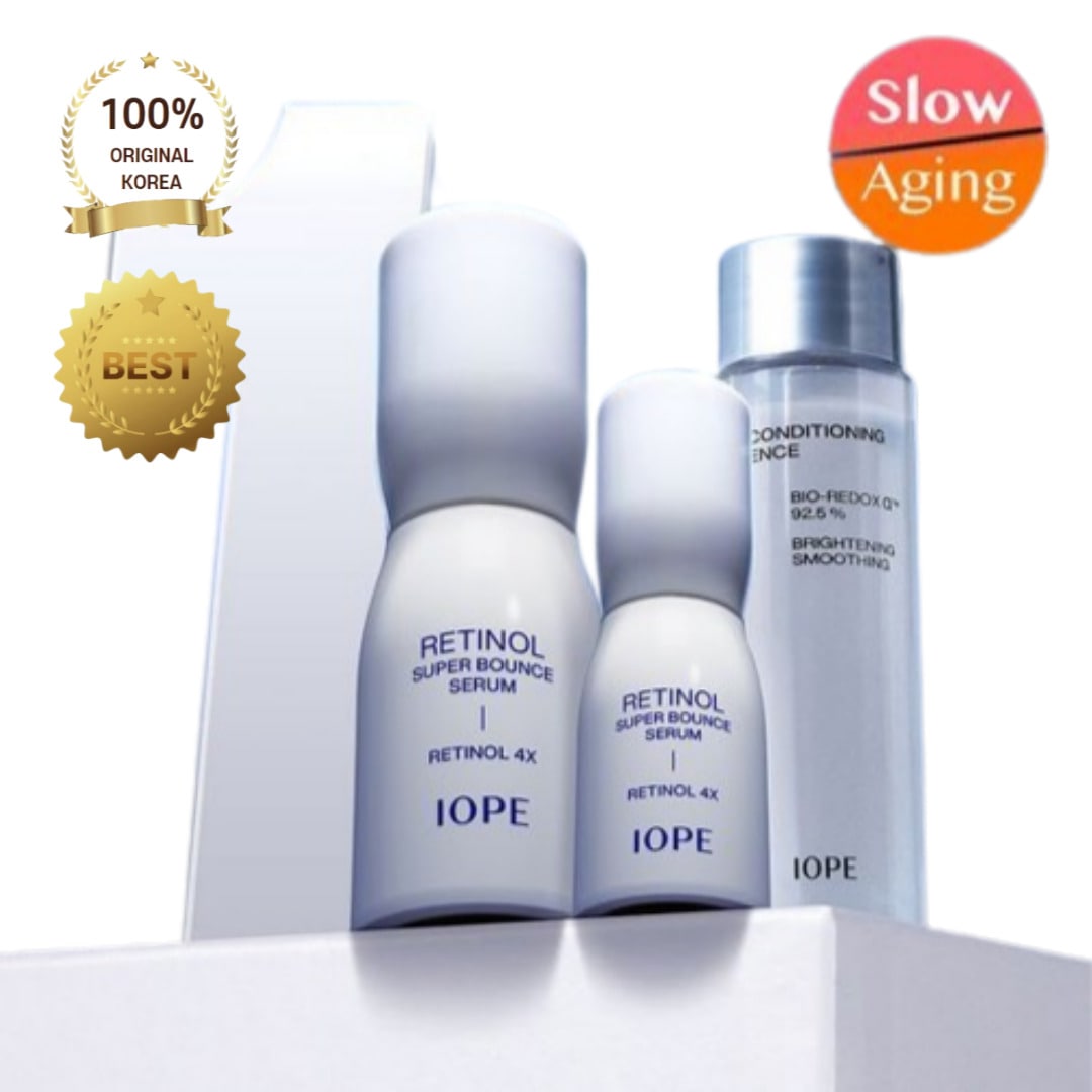 [正品]I*PE アイペ レチノールスーパーバウンスセラム 30ml＋10ml＋エッセンス 弾力不足の肌にアプローチするレチノール集中セット 5,576円