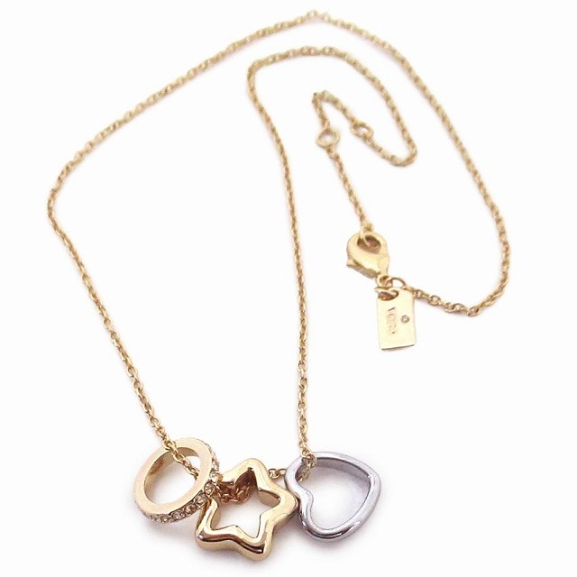 コーチ ネックレス COACH アウトレット スター ロンデル ペンダント ネックレス CY095 A31