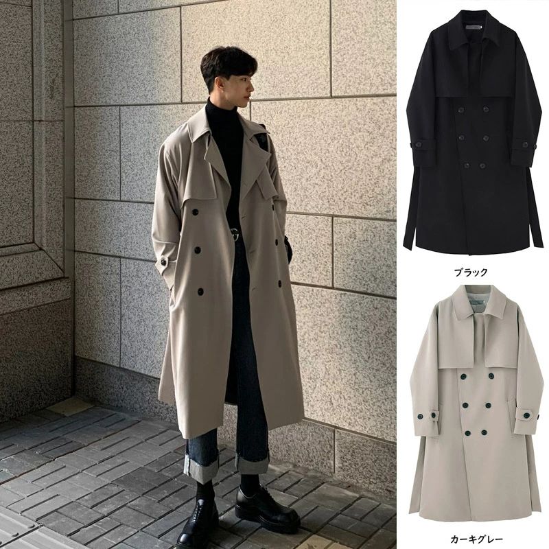 2件を15%値下げ 春 トレンチコート スプリングコート ロングコート アウター メンズ ジャケット ビジネスコート 紳士服 ビジネス 男性コート 薄手 通勤 シンプル 秋 冬 中綿いり 大人 ブ