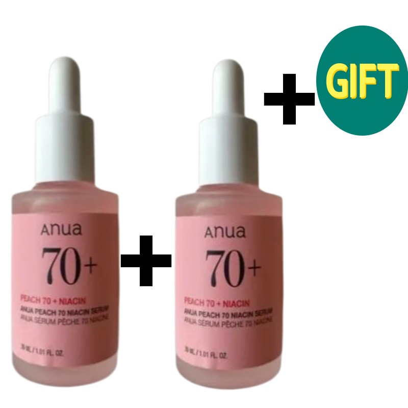 【公式】ピーチ70 ナイアシンアミド美容液 30ml×2本セット大容量・美白・毛穴・保湿・韓国コスメ/ 毛穴レス