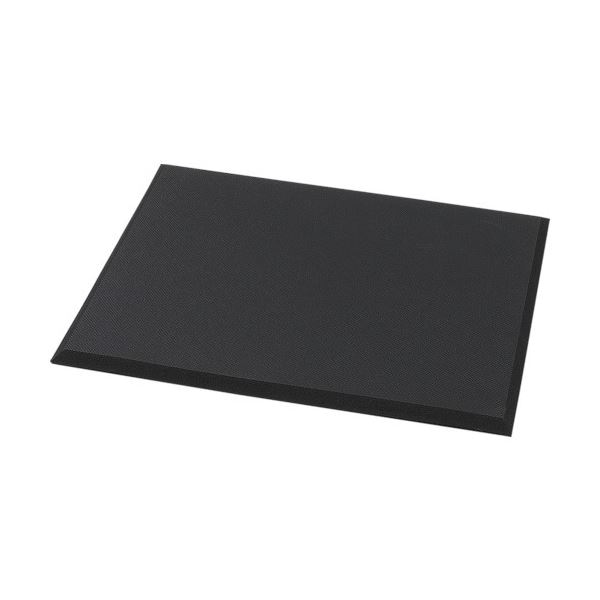 足腰マット 約17x450x600mm 黒 TAM-4560-17 1枚