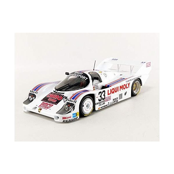 Minichamps 155836633 1: 18 Porsche 956k-Brun Motorsport-Stuck/Grohs/Brun-1000 Km Spa 1983 Car， White