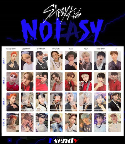 straykids ヒョンジン noeasy 店舗特典 トレカ-