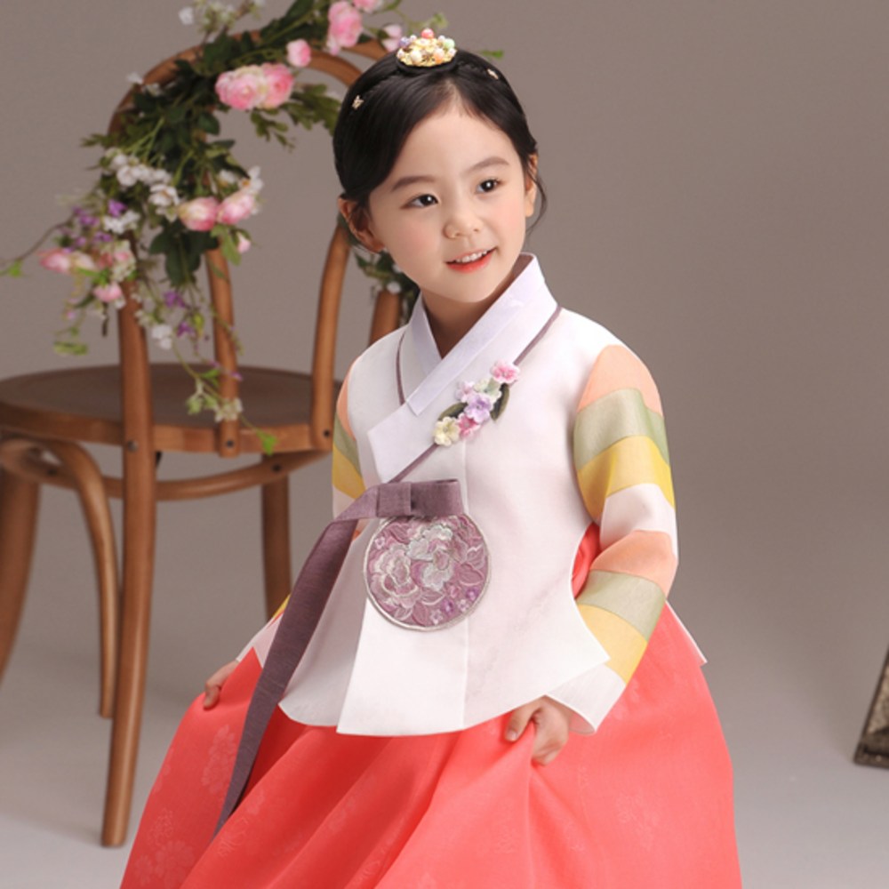 もっと鋭い服の女の子のための356ヘイン党の韓服セット