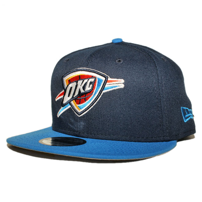 スナップバックキャップ 帽子 9fifty メンズ レディース NBA オクラホマシティ サンダー フリーサイズ