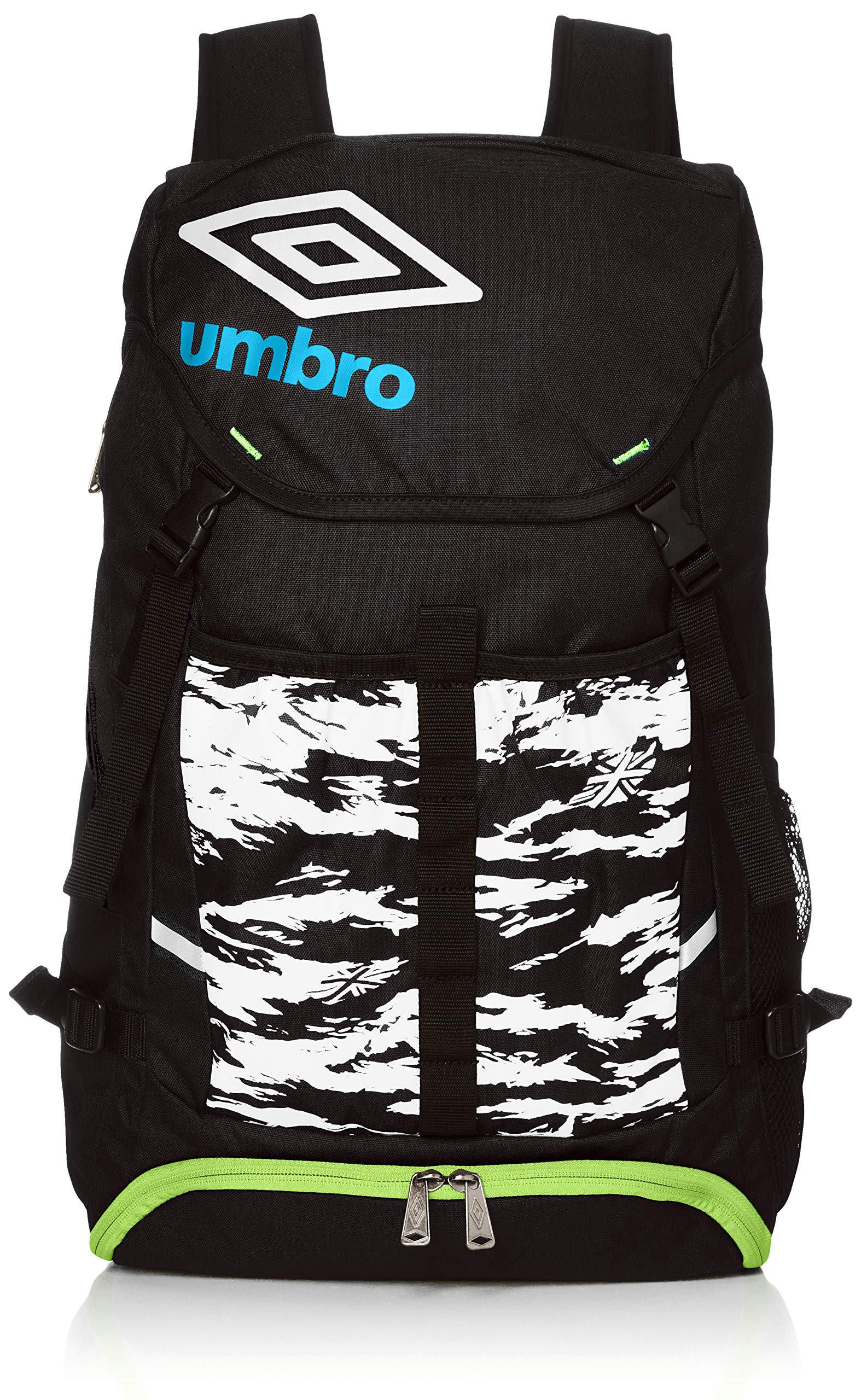 [アンブロ] リュックサック バックパック サッカー30L ボール収納 多機能ポケット シューズクローゼット キッズ ジュニア メンズ BKML(ロゴ大)