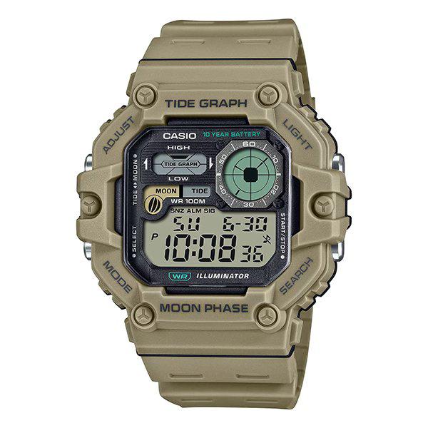 軍人時計 軍隊 電子スポーツ 月齢 WS-1700H-5A