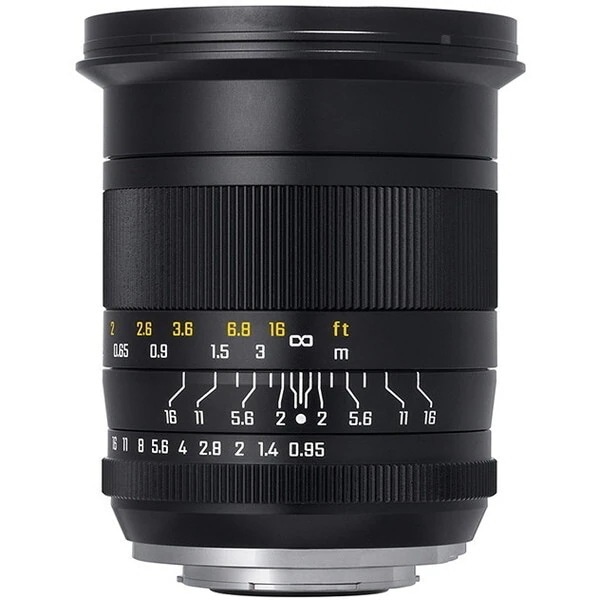 中一光学 SPEEDMASTER 0.95/20mm (X) BK ブラック 交換レンズ (富士フイルムX用)