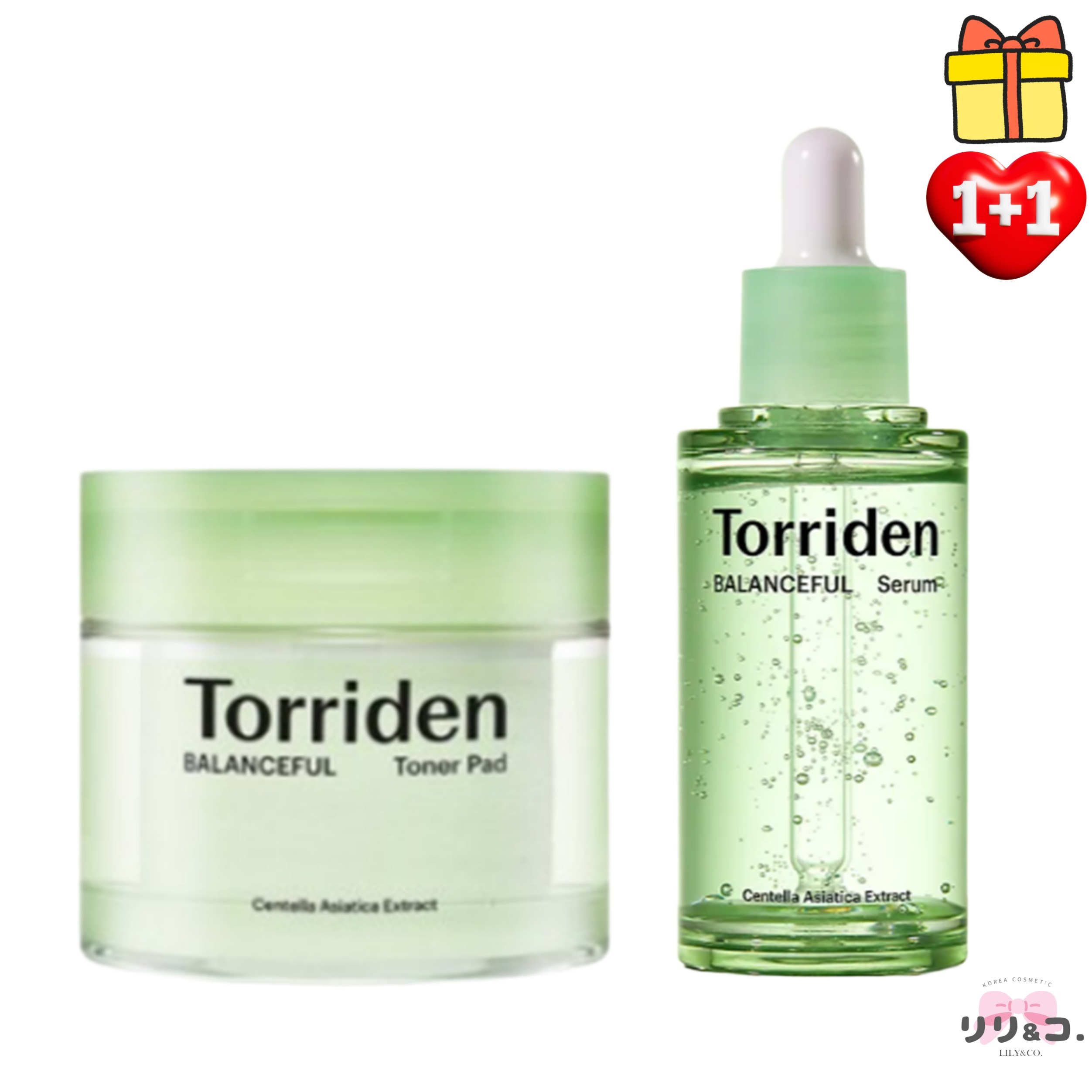 [企画セットBEST1+1] バランスフル シカトナーパッド 60枚 ＋ シカ カーミング セラム 50mL セット 水分 角質 保湿 インナードライ シカ 鎮静 肌荒れ 赤み 毛穴ケア