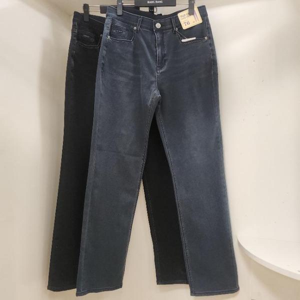 HC15 春 メンズ ウエストバンド スパン ウォッシング ローライズ イージー ジーンズ NQM276 (E45728035)