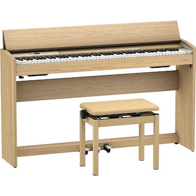 他サイト： ローランド　Roland　電子ピアノ Fシリーズ ライトオーク [88鍵盤]　F701-LA（標準設置無料）の商品画像