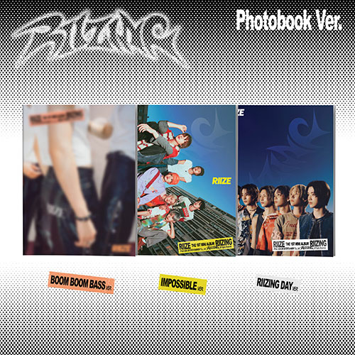【セット/アルバム3種】 RIIZE - RIIZING (Photo Book Ver.)