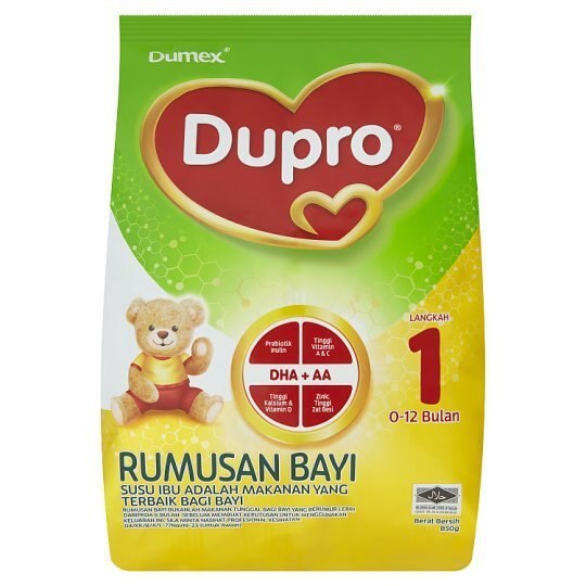 Dupro Step 1 Baby Formula for 0-12 Months 850g