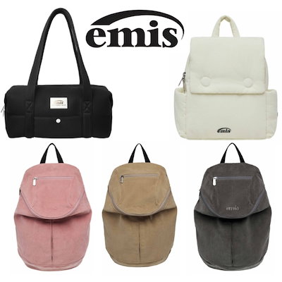 【EMIS】CORDUROY ZIP AROUND BACKPACK /追跡付 CORDUROY ZIP AROUND BACKPACK-BLACK - EMIS