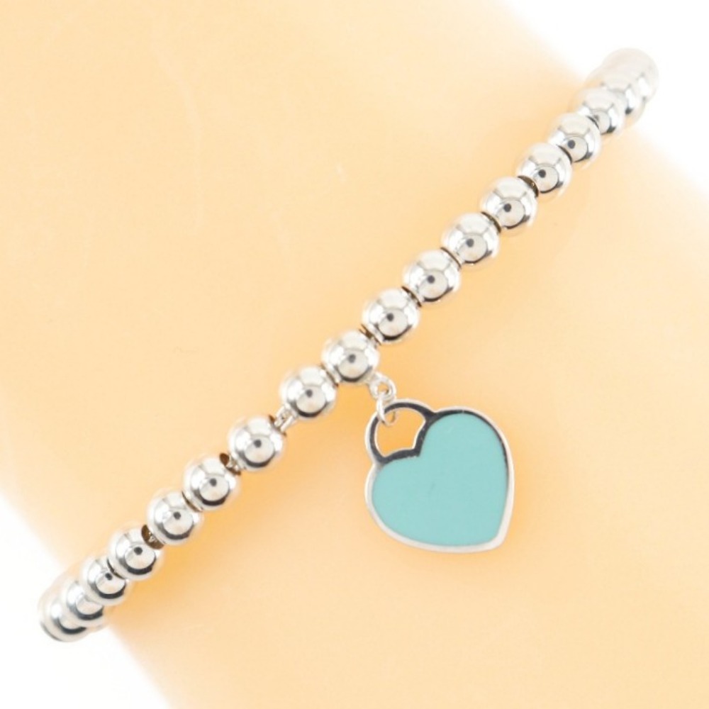 ティファニーTiffanyリターントゥミニハートブレスレット925 シルバー