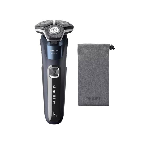 PHILIPS SkinIQテクノロジー 搭載 ウェット＆ドライ電動シェーバー 5000シリーズ S5885/10 [メタリックネイビー] 即納OK