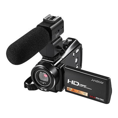 在庫超歓迎Andoer HDV-V7 PLUSポータブルデジタルビデオカメラ ビデオカメラ