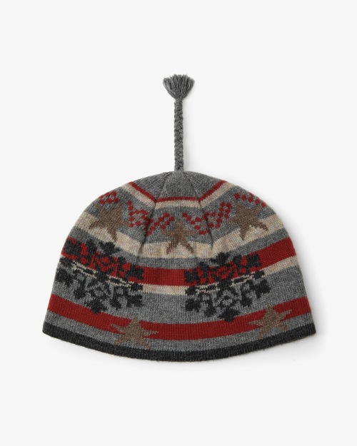 【AEAE】 SNOW TASSEL BEANIE [GREY] キャップ 正規品