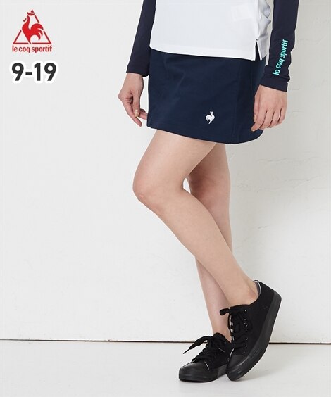 le coq sportif GOLF　QGWSJE02 ストレッチ素材　コットン台形スカート
