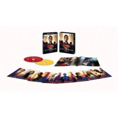 【4K ULTRA HD】[初回仕様]スーパーマン 4K UHD + ブルーレイ セット(ペーパープレミアム付)(初回生産限定版)
