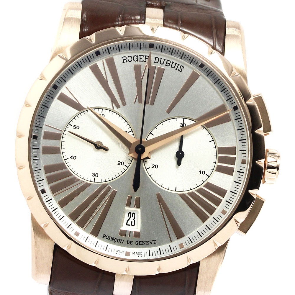 ロジェデュブイ ROGER DUBUIS RDDBEX0390 エクスカリバー 42 クロノグラフ マイクロローター 自動巻き メンズ 美品 _768994【中古】