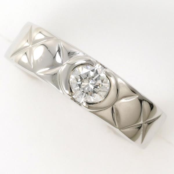 PT900 プラチナ リング 指輪 12.5号 ダイヤ 0.524 鑑定書 ジュエリー 中古