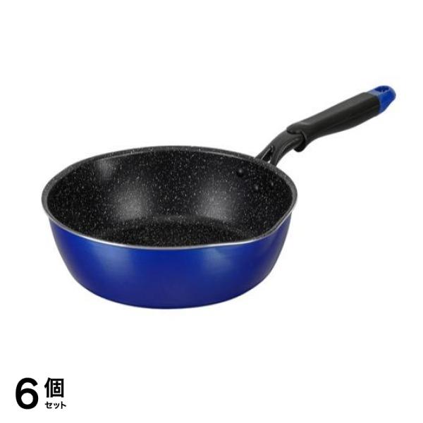 メガフッカNEO IH対応フライパン 24cm 1個入 (ブルー RB-2153) 6個セット