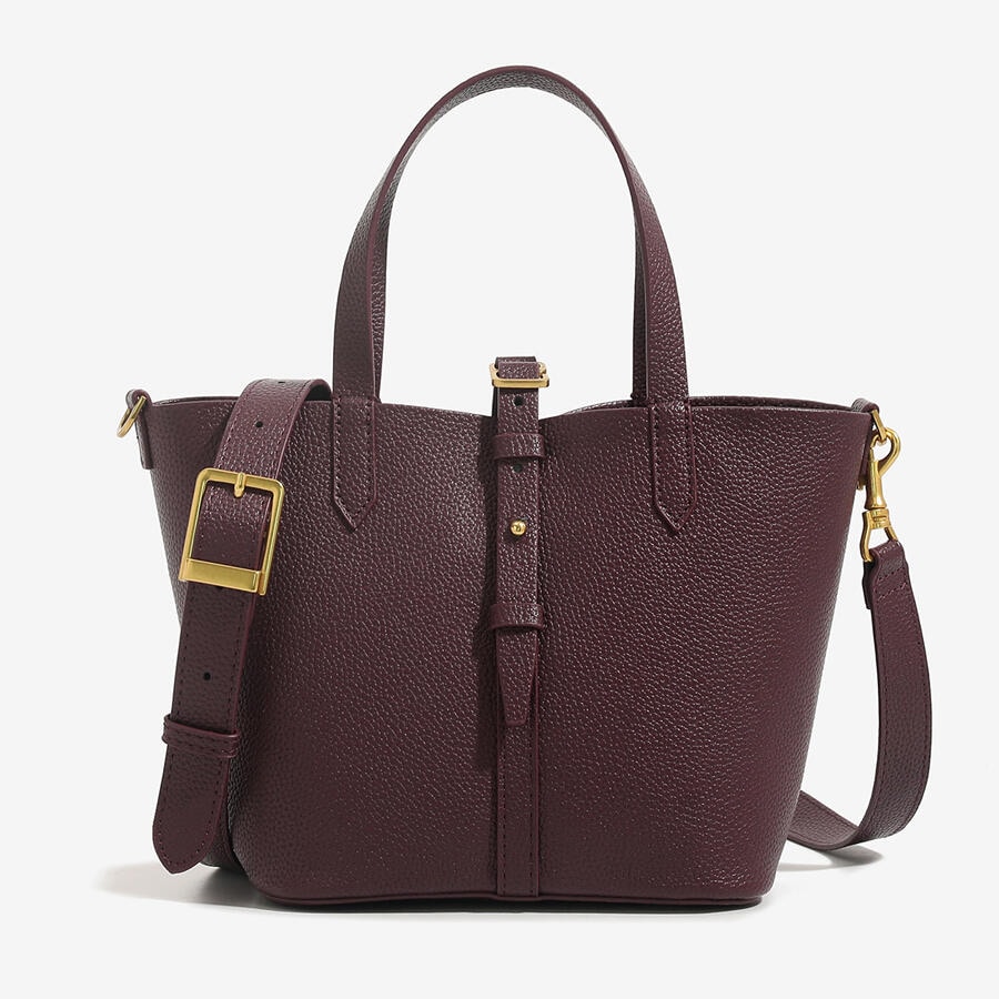 バケットバッグ レディースハンドバッグラグジュアリーデザイナーハンドバッグと財布2026年新ファッションシンプル通勤ショルダーバッグ