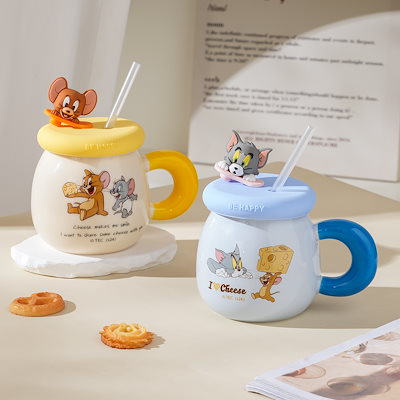 Qoo10] トムとジェリーマグかわいいセラミックウォ : キッチン用品