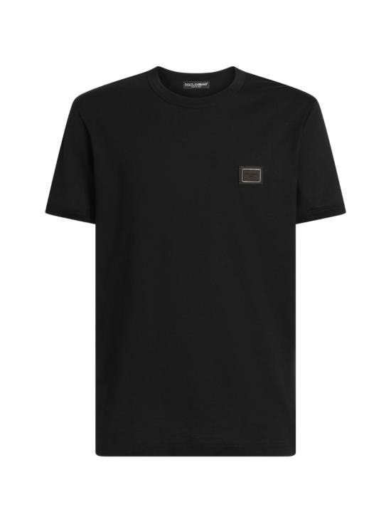DOLCE & GABBANA Men T-Shirts G8PV1T G7Q1QN0000 Black