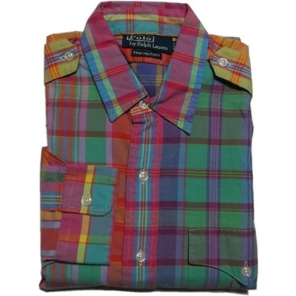 長袖 ミリタリーシャツ マドラスチェック レッド PR2-004 18,480円