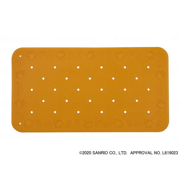 ウェルファン すべり止め入浴マット トライタッチ ハローキティ オレンジ L 010401 メーカー直送