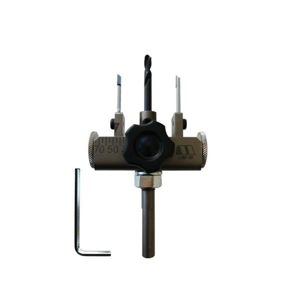 スターエム 超硬アジャスト自在錐 25mmX75mm 先端工具 木工アクセサリ フリーカッター スターエム