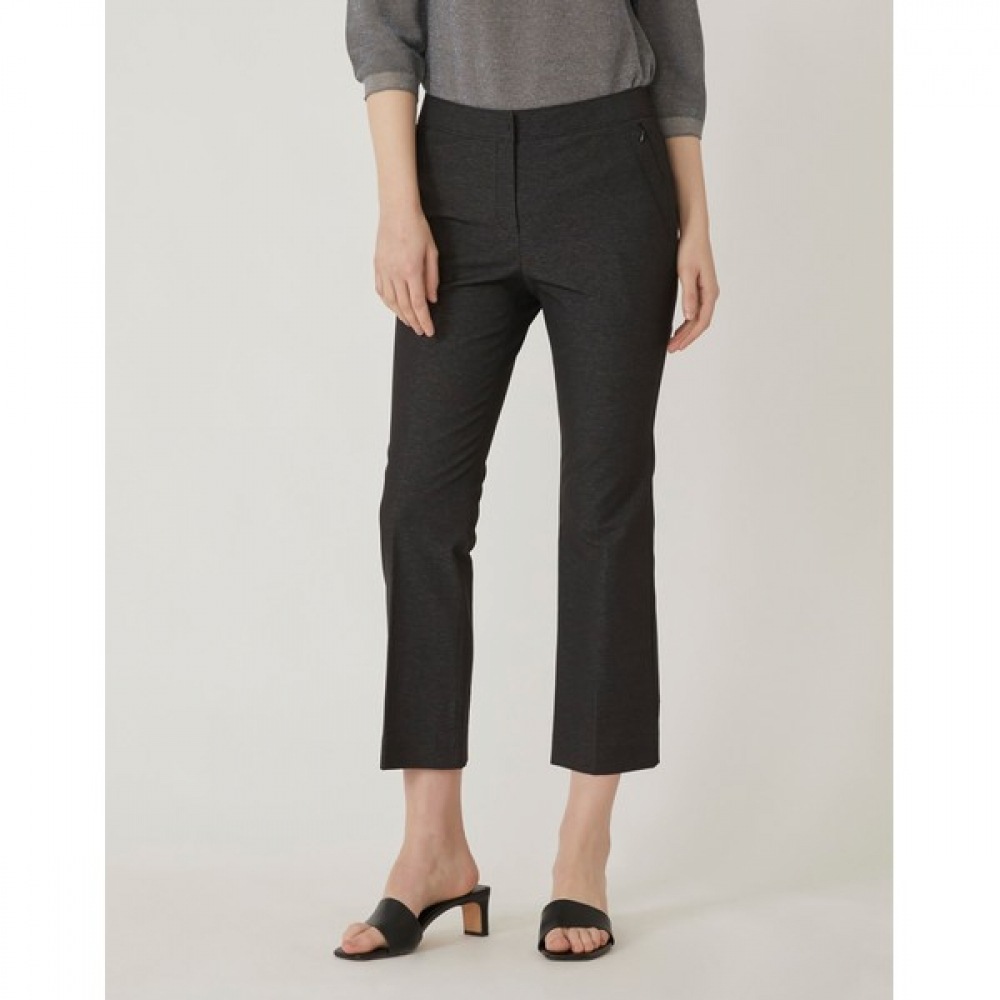 [オリビアローレン] デニムのようなブーツカットパンツ_VOPDLYM3141