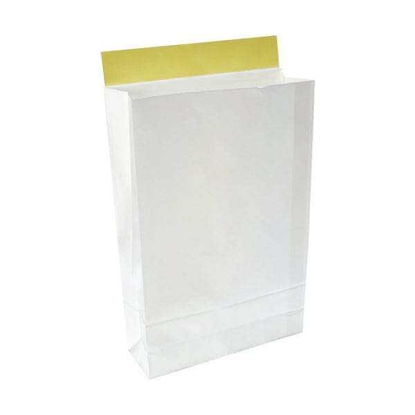 （まとめ） TRUSCO梱包宅配袋 片艶晒クラフト紙 白 特大 縦500x横320mm SGW-LL 1パック（25枚） [x3セット]