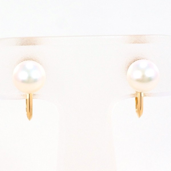 K18 18金 YG イエローゴールド イヤリング パール(真珠) ジュエリー 中古 26,149円