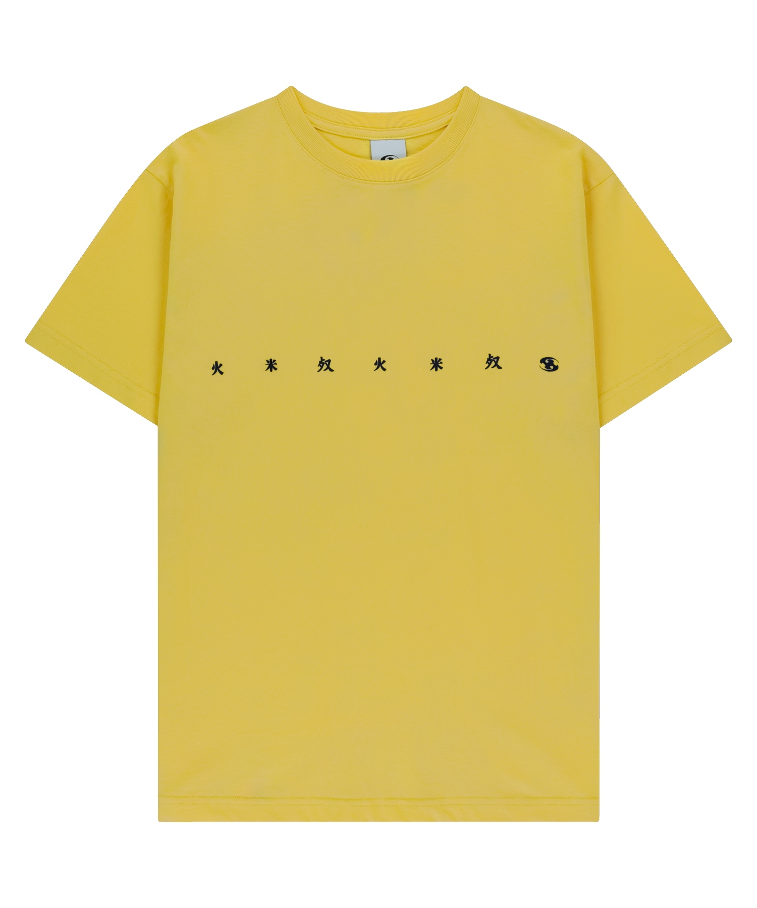 【SANSANGEAR】 CHAN T-SHIRT : YELLOW