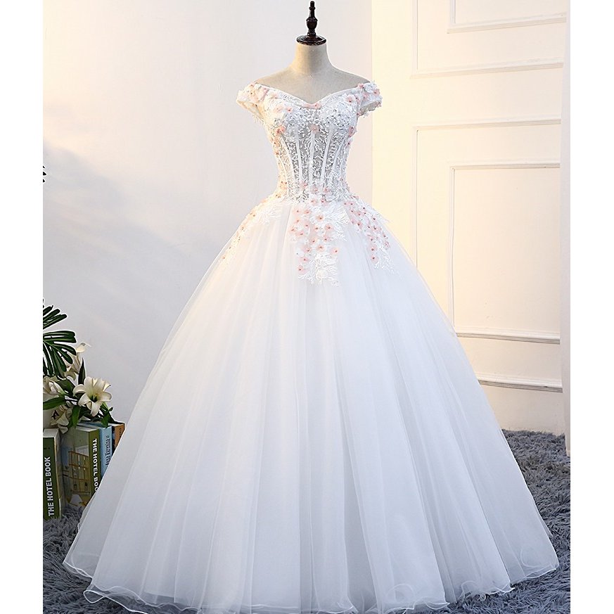 カラードレス ロングドレス 演奏会 コンサート パーティードレス ウェディング 二次会 プリンセス 結婚式 ステージ衣装 大きいサイズ ホワイト