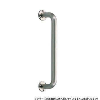 シロクマ 丸棒ニギリバー(22φ) ヘアーライン NO-804 300mm