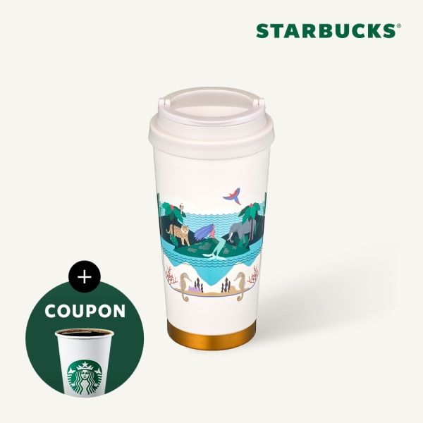 【starbucks】 スターバックス アニバーサリー エルマ タンブラー 473ml 韓国スタバ