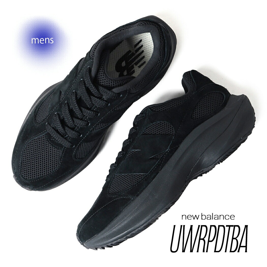 NEW BALANCE ニューバランス ワープド ランナー スニーカー WRPD RUNNER BLACK ( 黒 ブラック スエード 990 メンズ UWRPDTBA )