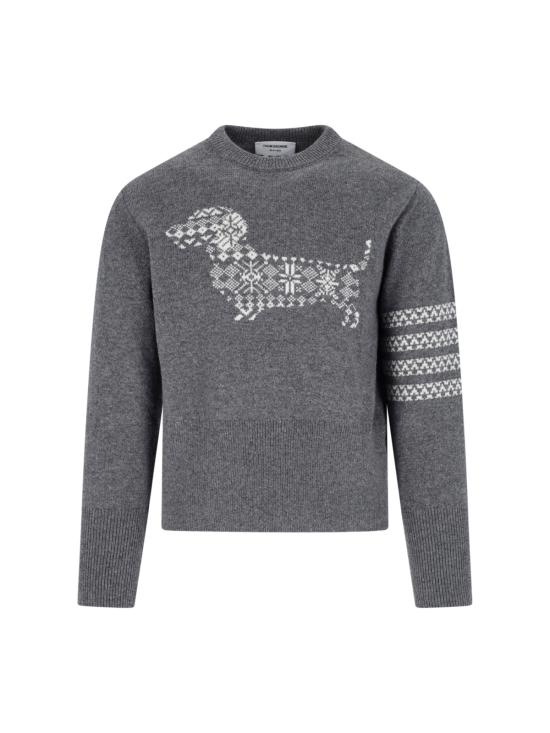 THOM BROWNE Men Sweater MKA573A Y1029 035 Grey