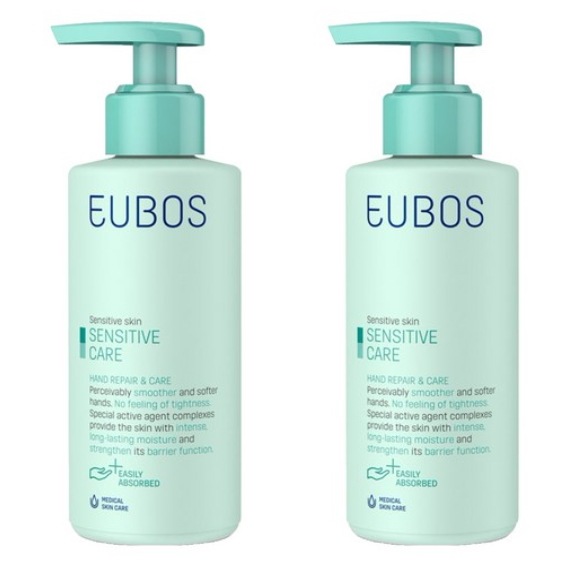 【高保湿ハンドケア】オイボス センシティブハンドクリーム 150ml×2本 無香料 弱酸性 敏感肌用 ビタミン配合 保湿持続 手荒れ防止 ドイツ製クリーム