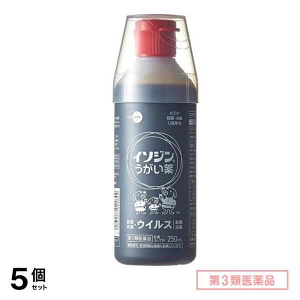 第３類医薬品 イソジン うがい薬 250mL 5個セット