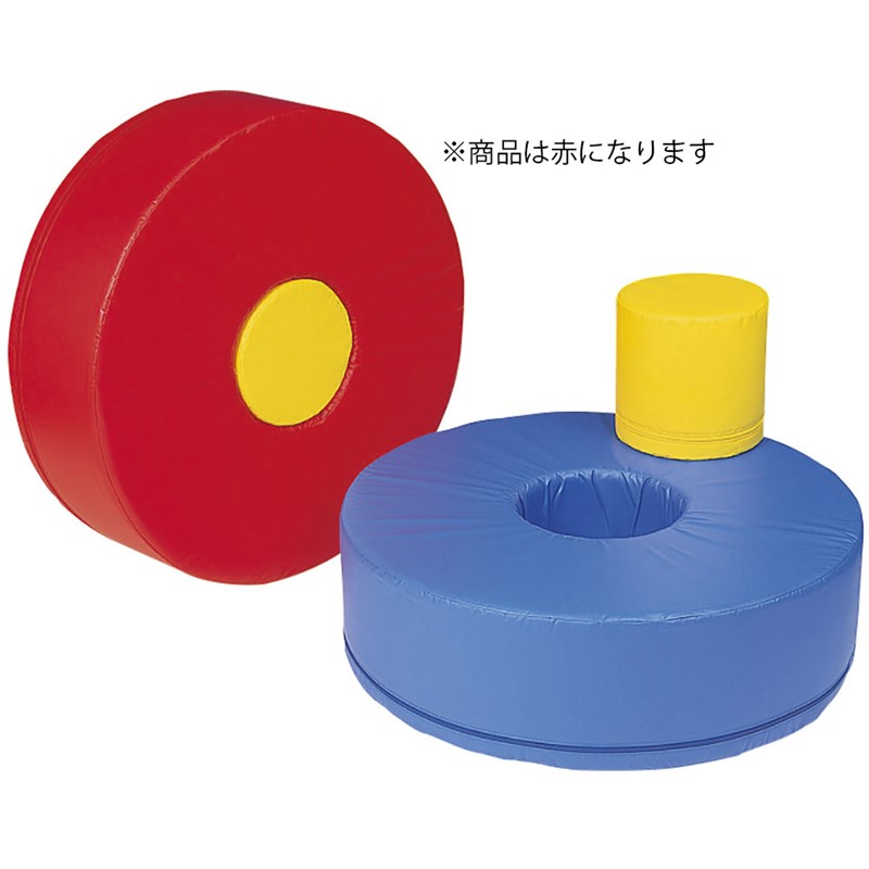 (代引き・個人宅・北海道・沖縄への配送不可)三和体育 ソフロック ドーナツ アカベッ 学校機器 器具 (s9284) 54,648円