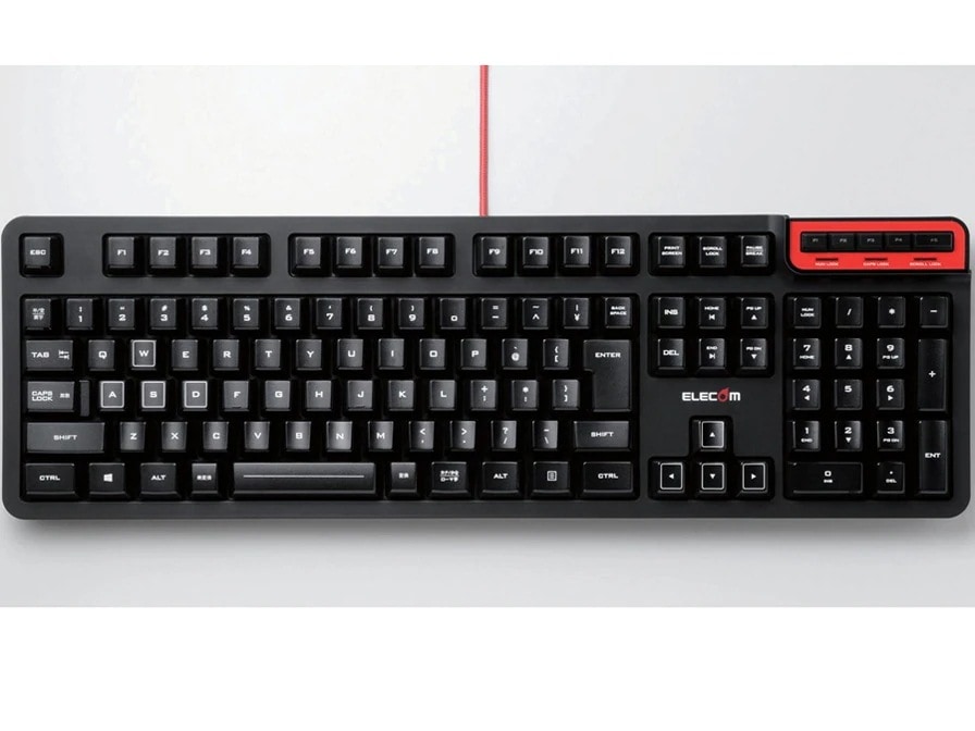 DUX TK-DUX30BK [ブラック] 有線キーボード