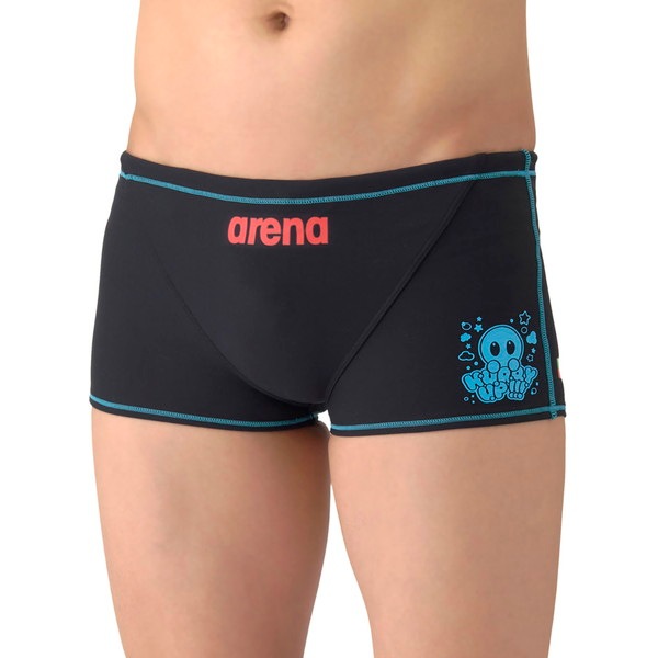 ARENA アリーナ トレーニングスパッツ ショートレッグ 水泳 水着 ボーイズ キッズ 子供 競泳用 AS6SWM11B-BKBL