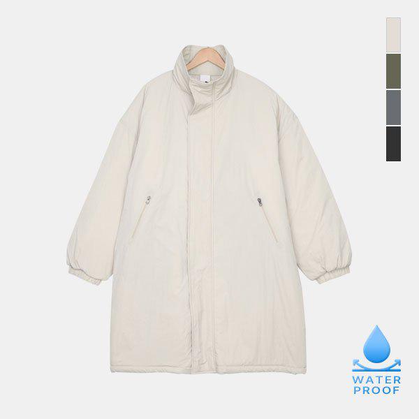 メンズカジュアルハイネック野暮ったいパディングコート冬オーバーフィットロングパディングSRAT141